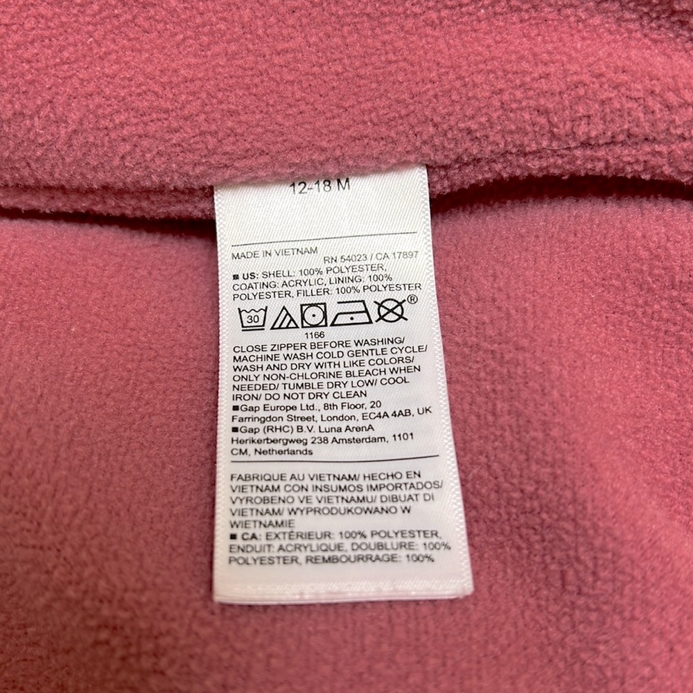 OLD NAVY || Pink Puffer Vest - Picture 4 of 4